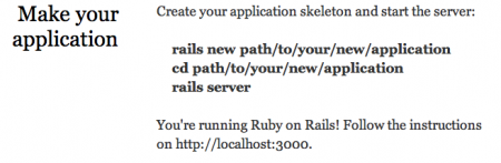 マックでRuby on Rails いきなりつまずく | モカ式